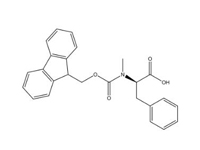 N-[(9H-芴-9-基甲氧基)羰基]-N-甲基-L-苯丙氨，98%（HPLC）