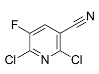 2,6-二氯-5-氟-3-氰基吡啶，98%（HPLC)